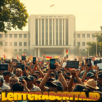 Melihat lautan masa aksi di Polda Metro Jaya