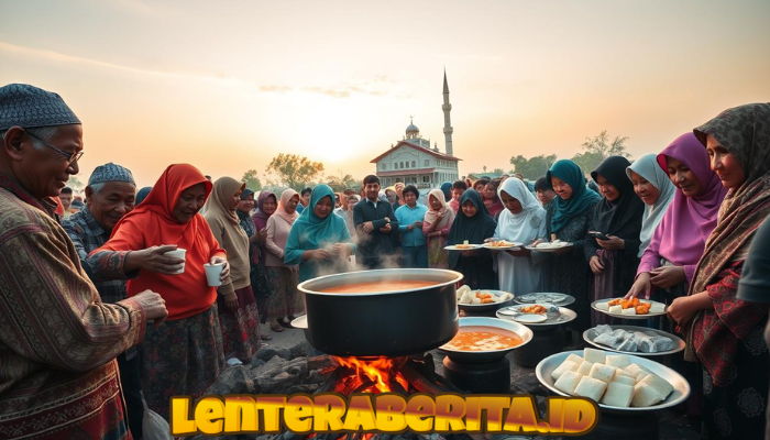 Sambut Maulid Nabi dengan Tradisi kuah beulangong kenduri di Aceh