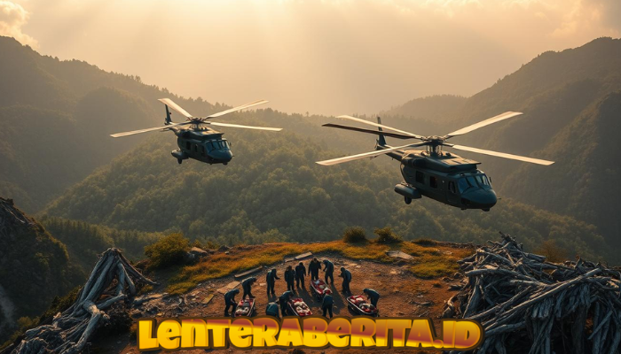 SAR: Dua helikopter dikerahkan evakuasi korban kecelakaan heli Mimika